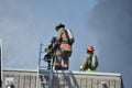 Toronto Fire Services fights a 2 alarm industrial fire on Passmore Avenue in Scarborough