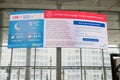 TORONTO, ONTARIO, CANADA - MAY 17, 2020: TORONTO PEARSON INTERNATIONAL AIRPORT DURING COVID-19 PANDEMIC.