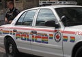 Toronto Pride 2011 Parade Police Car Royalty Free Stock Photo