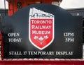 Toronto Railway Museum sign