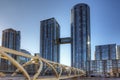 Toronto's CityPlace condominiums in the city center