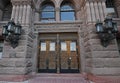 Toronto`s romanesque style old city hall