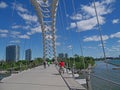Toronto`s Waterfront recreational trail