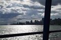 Toronto Skyline from Centreville ISland Royalty Free Stock Photo