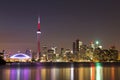 Toronto Skyline with Copy Space Royalty Free Stock Photo