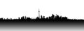 Toronto skyline panoramic Royalty Free Stock Photo