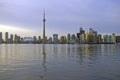Toronto Skyline from Water Royalty Free Stock Photo