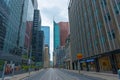 Toronto Skyscraper Office Towers Royalty Free Stock Photo