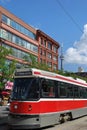 Toronto streetcar Royalty Free Stock Photo
