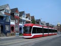 Toronto streetcar on Queen Street West