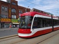 Toronto streetcar Royalty Free Stock Photo