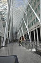 Toronto,24th June: Brookfield Place Atrium interior from Toronto in Ontario Province Canada