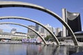 Toronto, 24th June: Nathan Phillips Square of Toronto from Ontario Province in Canada