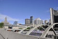 Toronto, 24th June: Nathan Phillips Square of Toronto from Ontario Province in Canada