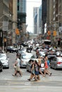 Toronto Traffic Royalty Free Stock Photo
