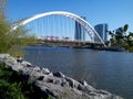 Toronto Waterfront bicycle trail Royalty Free Stock Photo