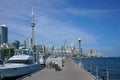 Toronto waterfront Royalty Free Stock Photo