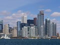 Toronto waterfront Royalty Free Stock Photo