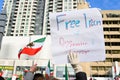 Protest in Solidary with Iranian Protesters, Toronto, ON