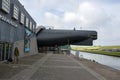 Torpedo Boat At The Marinemuseum Building At Den Helder The Netherlands 23-9-2019advertisement, advertising, billboard, boat, city