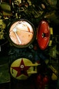 Torpedo compartment of the Soviet submarine