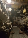Torpedo Compartment Of An Old Military Submarine