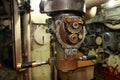 Torpedo tubes in a submarine in Indonesia