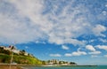 Torquay and big blue sky Royalty Free Stock Photo