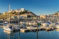 Torquay marina on the English Riviera