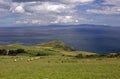 Torr Head and across the sea to the Mull of Kintyre Scotland, Antrim Coast