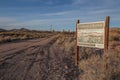 The Torrance Ranch Preserve undergoes rehabilitation by the Nature Conservancy in Nevada Royalty Free Stock Photo