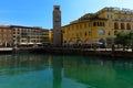 Torre Apponale tower in Riva del Garda in Italy Royalty Free Stock Photo