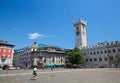 Torre Civica at the Piazza Duomo in Trento, Italy