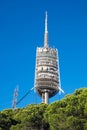 Torre de Collserola in Barcelona Royalty Free Stock Photo