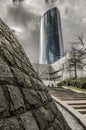 Torre de Iberdrola en Bilbao, EspaÃÂ±a Royalty Free Stock Photo