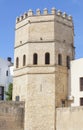 Torre de la Plata, military tower made by Almohad Caliphate, Sevile, Spain