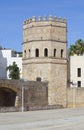 Torre de la Plata, military tower made by Almohad Caliphate, Sevile, Spain