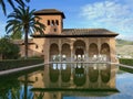 Torre de las Damas of the Alhambra Royalty Free Stock Photo