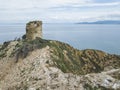 Torre Degli Appiani. Island in Punta Ala. Italy Royalty Free Stock Photo