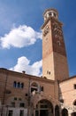 Torre dei Lamberti Royalty Free Stock Photo