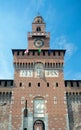 Torre del Filarete (1452), Sforza Castle, Milan, Italy Royalty Free Stock Photo