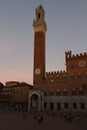 Torre del Mangia and Palazzo Pubblico in Siena