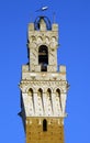 Torre del Mangia in Siena Royalty Free Stock Photo