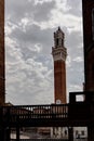 Torre del Mangia Tower Palazzo Publico, Siena, Tuscany, Toscana, Italy, Italia Royalty Free Stock Photo