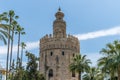 Torre del Oro in Sevile, Spain Royalty Free Stock Photo