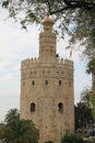 Torre del Oro, Sevilla Spain Royalty Free Stock Photo