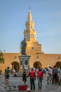 Torre del Reloj Cartagena Colombia Royalty Free Stock Photo