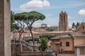 Torre delle milizie photo shot from foro romano rome