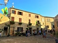 Torre di Palme town in Marche region, Italy. People, history and tourism