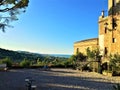 Torre di Palme town in Marche region, Italy. Sunny day, sea and splendid view